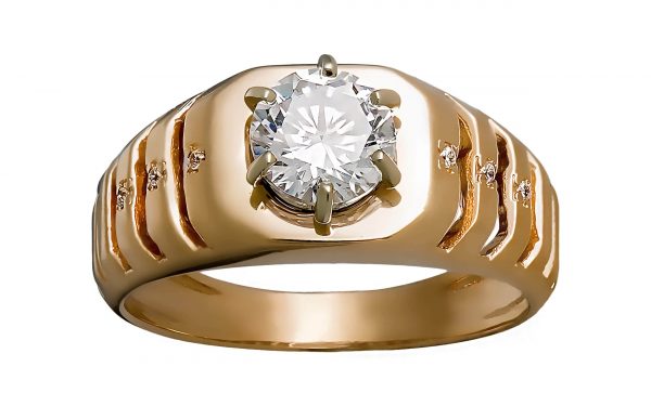 Золотая печатка ПЧ199