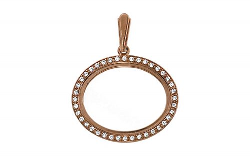 Золота підвіска ПВ546