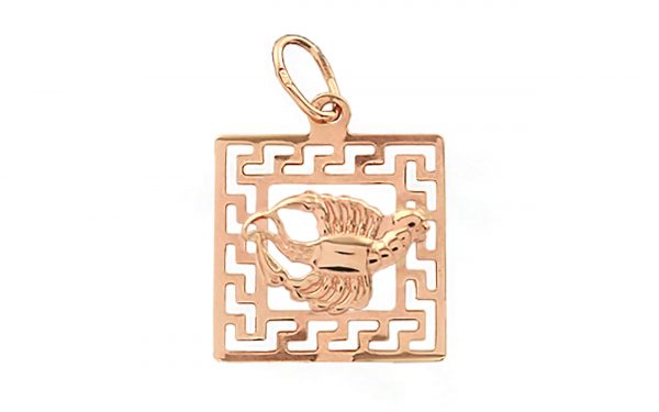 Золотая подвеска ПВ673 Золота підвіска ПВ673