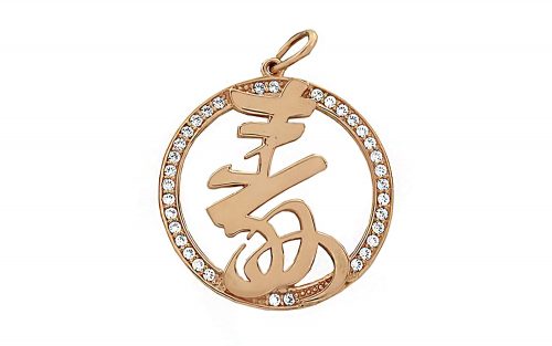 Золота підвіска ПВ716