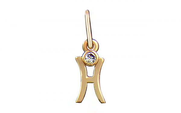Золотая подвеска ПВ970 Золота підвіска ПВ970