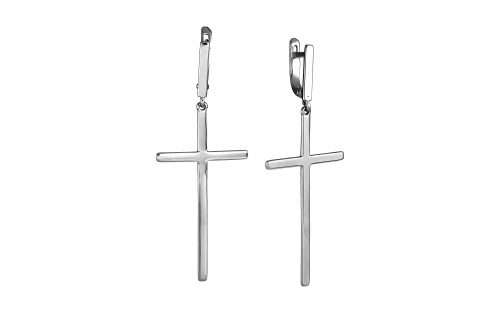 Серебряные серьги СБ263.3-С Срібні сережки СБ2663.3-С