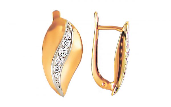 Золоті сережки СВ1066