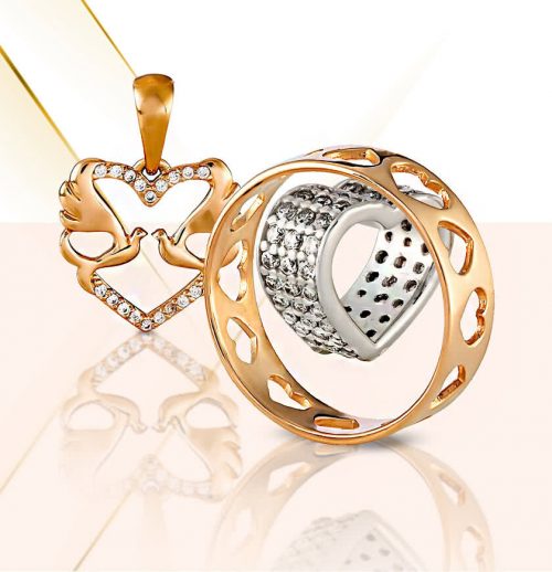 Підвіски золоті