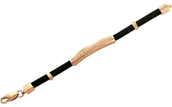 Золотий браслет БСК218