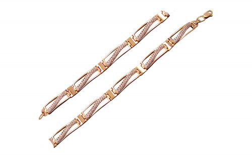 Золотий браслет БС281 Золотой браслет БС281