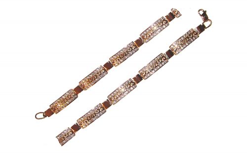 Золотий браслет БС288 Золотой браслет БС288