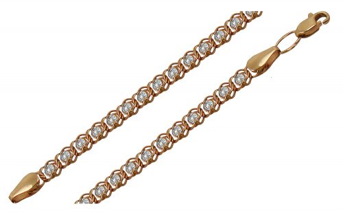 Золотой браслет БС290