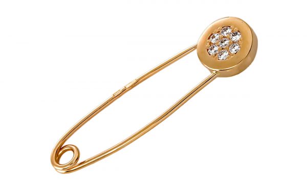 Золотая заколка БШ345