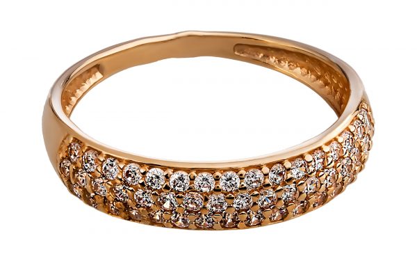 Золота каблучка КВ2265 Золотое кольцо КВ2265