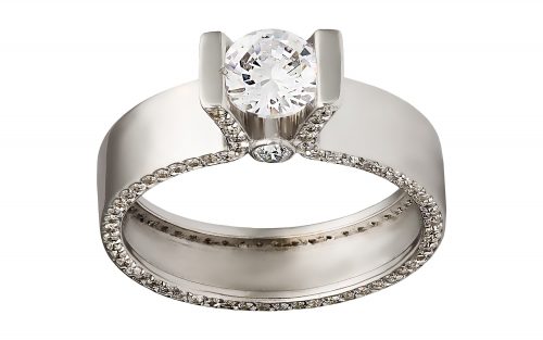 Золота каблучка КВ2332.4 Золотое кольцо КВ2332.4