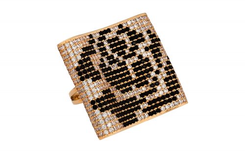 Золота каблучка КВ2337.2 Золотое кольцо КВ2337.2