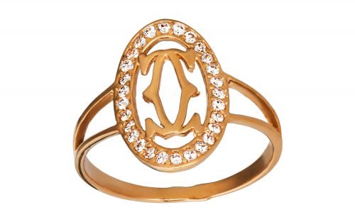 Золотое кольцо КВ2343