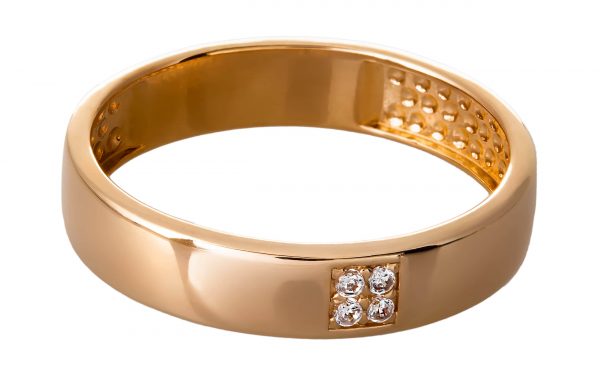 Золота каблучка КВ2355 Золотое кольцо КВ2355