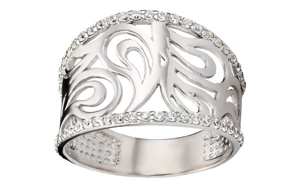 Золота каблучка КВ2363 Золотое кольцо КВ2363