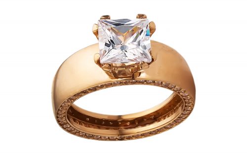 Золота каблучка КВ2376 Золотое кольцо КВ2376