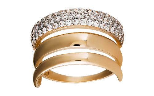 Золота каблучка КВ2407 Золотое кольцо КВ2407