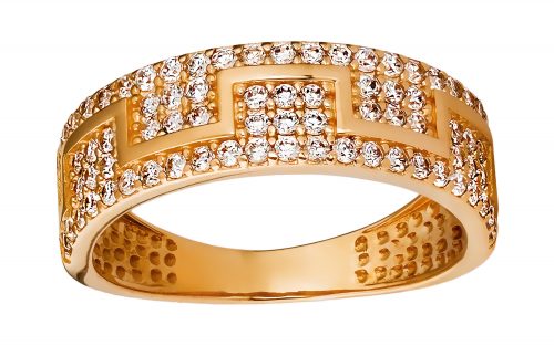 Золота каблучка КВ2417 Золотое кольцо КВ2417