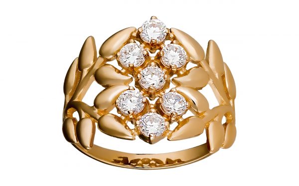 Золотое кольцо КВ2454