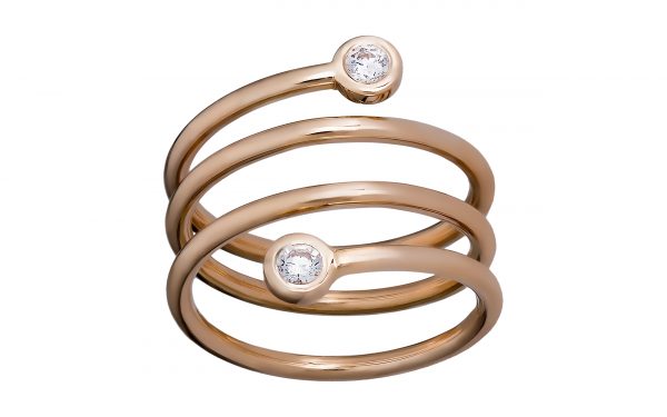 Золота каблучка КВ2482.1 Золотое кольцо КВ2482.1