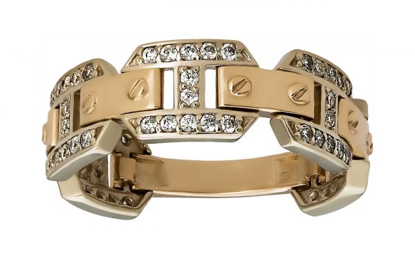 Золотое кольцо КВ2563