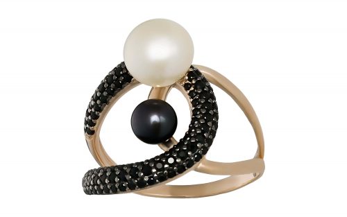 Золота каблучка КВ2565.1 Золотое кольцо КВ2565.1