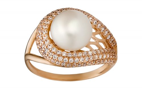 Золота каблучка КВ2568 Золотое кольцо КВ2568