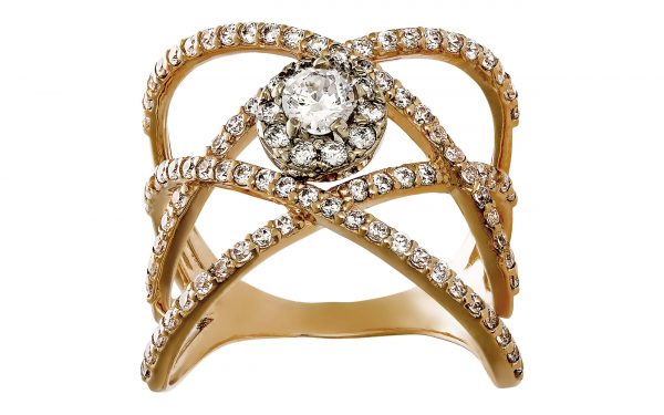 Золотое кольцо КВ2586