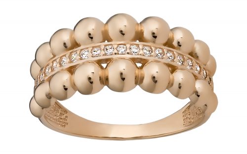 Золота каблучка КВ2631 Золотое кольцо КВ2631