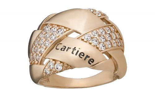 Золота каблучка КВ2633 Золотое кольцо КВ2633