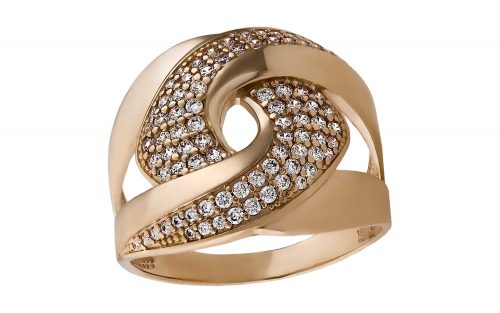 Золота каблучка КВ2669 Золотое кольцо КВ2669