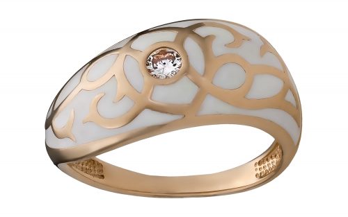 Золота каблучка КВ2674.1 Золотое кольцо КВ2674.1