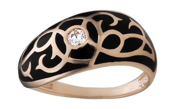 Золота каблучка КВ2674.14 Золотое кольцо КВ2674.14