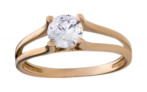 Золота каблучка КВ2689 Золотое кольцо КВ2689