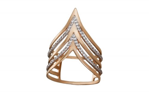 Золота каблучка КВ2690 Золотое кольцо КВ2690