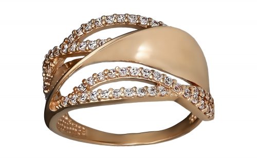 Золота каблучка КВ2724 Золотое кольцо КВ2724