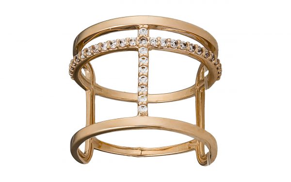 Золота каблучка КВ2753 Золотое кольцо КВ2753