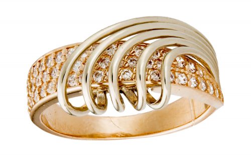 Золота каблучка КВ2779 Золотое кольцо КВ2779