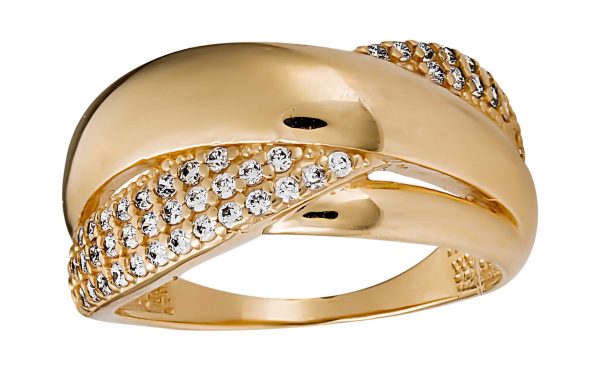 Золота каблучка КВ2784 Золотое кольцо КВ2784