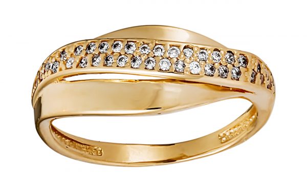 Золота каблучка КВ2785 Золотое кольцо КВ2785