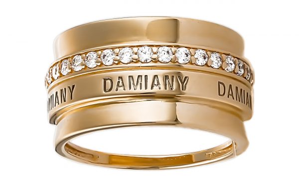 Золота каблучка КВ2790 Золотое кольцо КВ2790