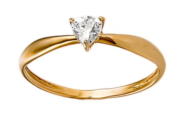 Золота каблучка КВ2796 Золотое кольцо КВ2796