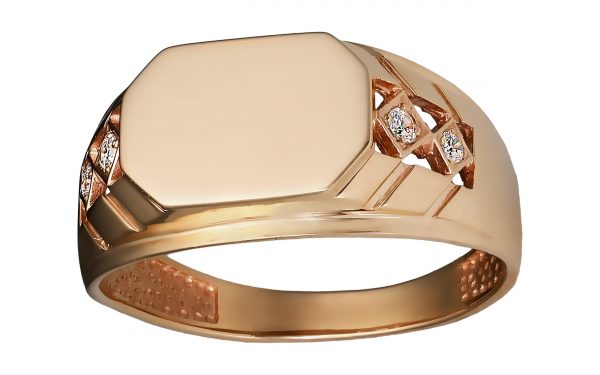 Золота печатка ПЧ196 Золотая печатка ПЧ196