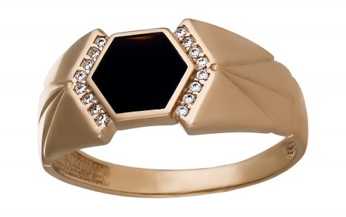 Золотая печатка ПЧ206