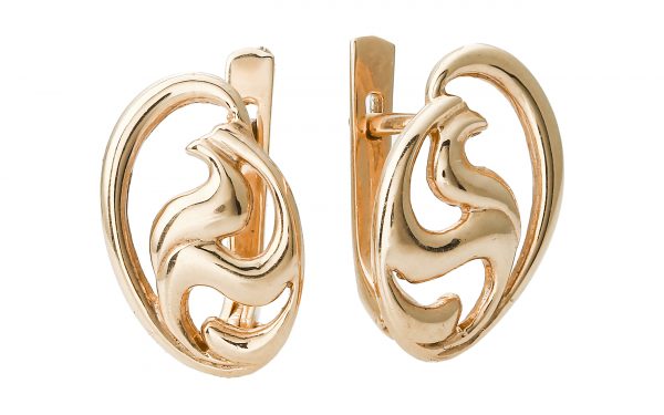 Золоті сережки СБ204 Золотые серьги СБ204