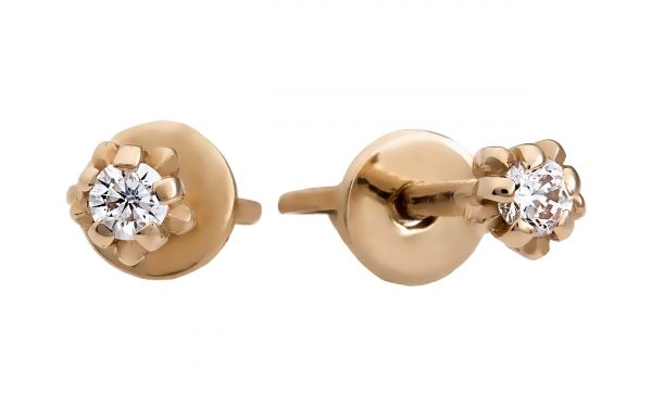 Сережки золоті СВ1850 Золотые серьги СВ1850