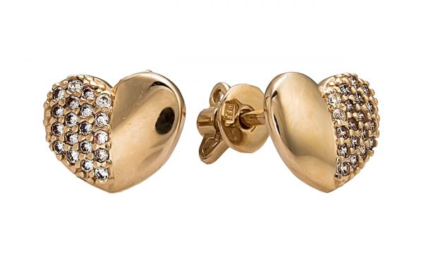 Золотые серьги СВ1917