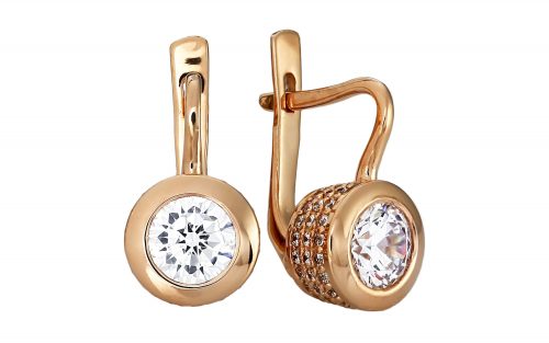 Золотые серьги СВ1926