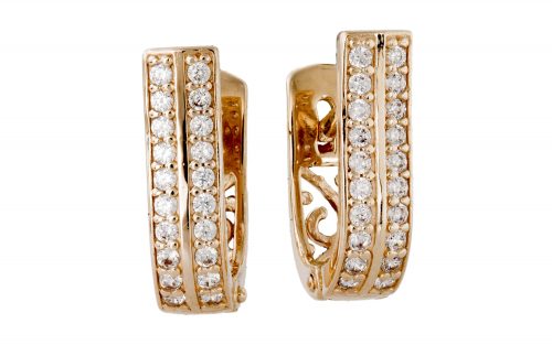 Золотые серьги СВ1932