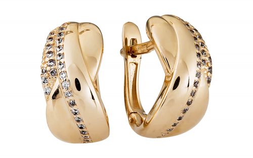 Золотые серьги СВ1935